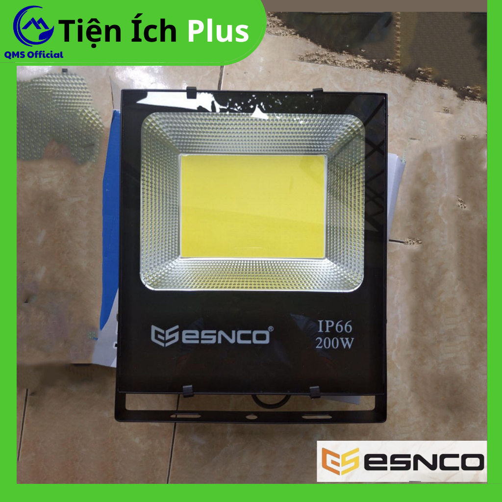 Đèn pha led siêu sáng ESNCO 50w - 100w - 200w, Đèn led Pha ngoài trời Chịu Nước Theo Tiêu Chuẩn IP66