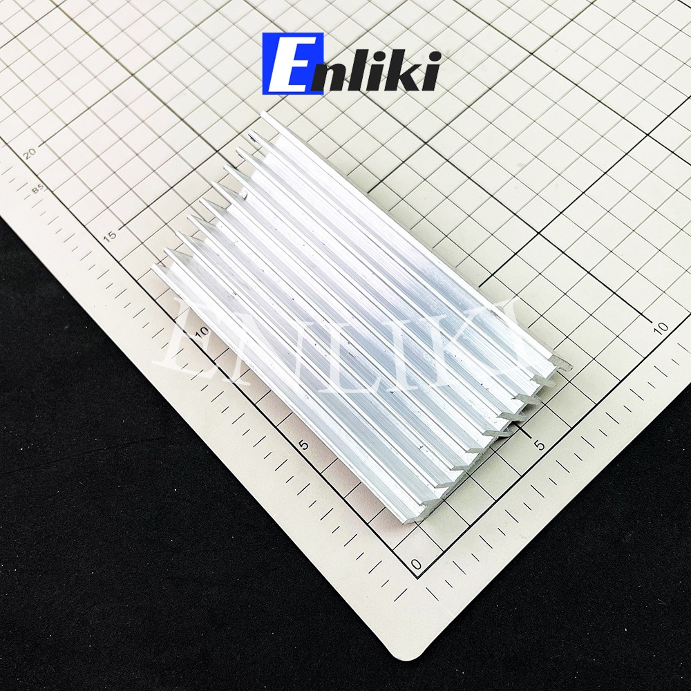 Tản Nhiệt Nhôm 2 Tầng 10 Cánh 110x58x32mm