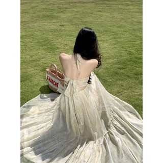 Váy maxi hở lưng quyến rũ