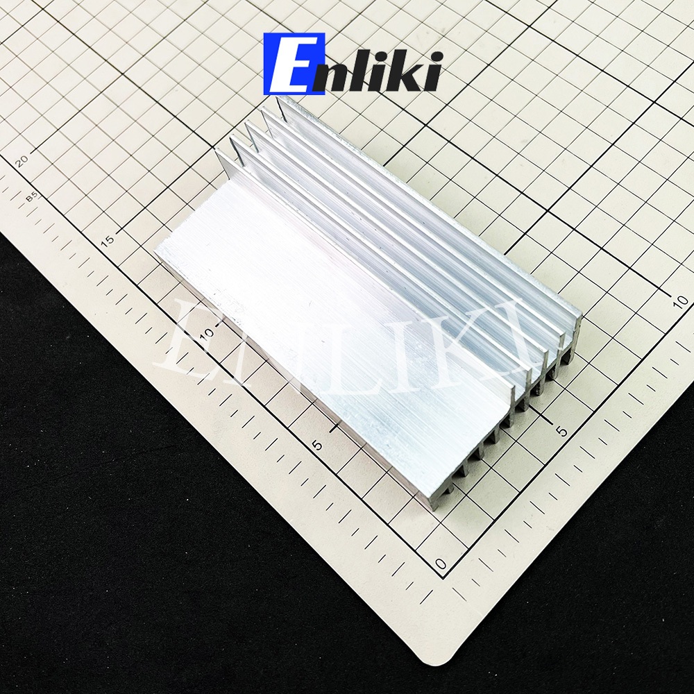 Tản Nhiệt Nhôm 2 Tầng 10 Cánh 110x58x32mm