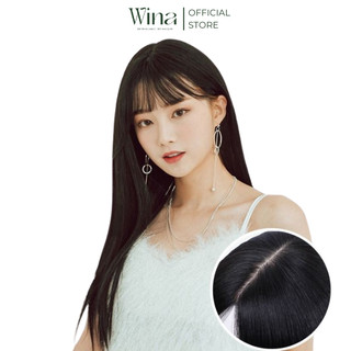 Tóc Thật Siêu Da WINA Dài 50cm [ 2 Mái - Mái Thưa ] TGT-005