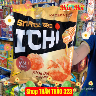 T12/2024- Bánh Gạo ICHI NHẬT VỊ MẬT ONG Kameda GÓI TO