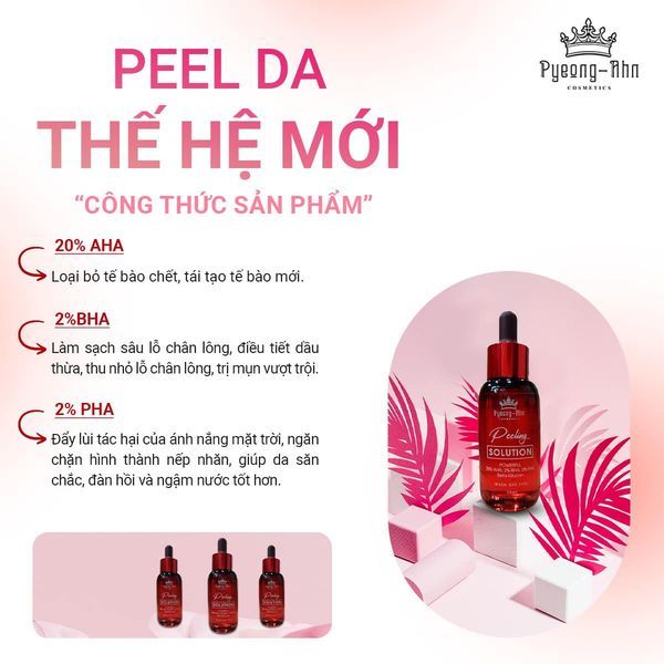 Peel da thế hệ mới Pyeong Ahn Hàn Quốc