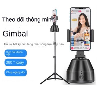 Giá Đỡ Điện Thoại Thông Minh - Xoay 360, Theo Dõi Khuôn Mặt, Chân Tripod & Remote Bluetooth