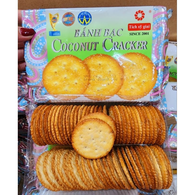 BÁNH QUY COCONUT CRACKER GÓI 178GR
