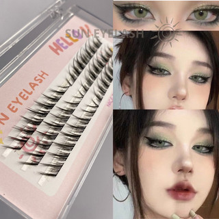 C09-Mi giả tách sợi phù hợp makeup cá tính (tặng kèm keo,nhíp) mi mỏng nhẹ không gây cộm mắt