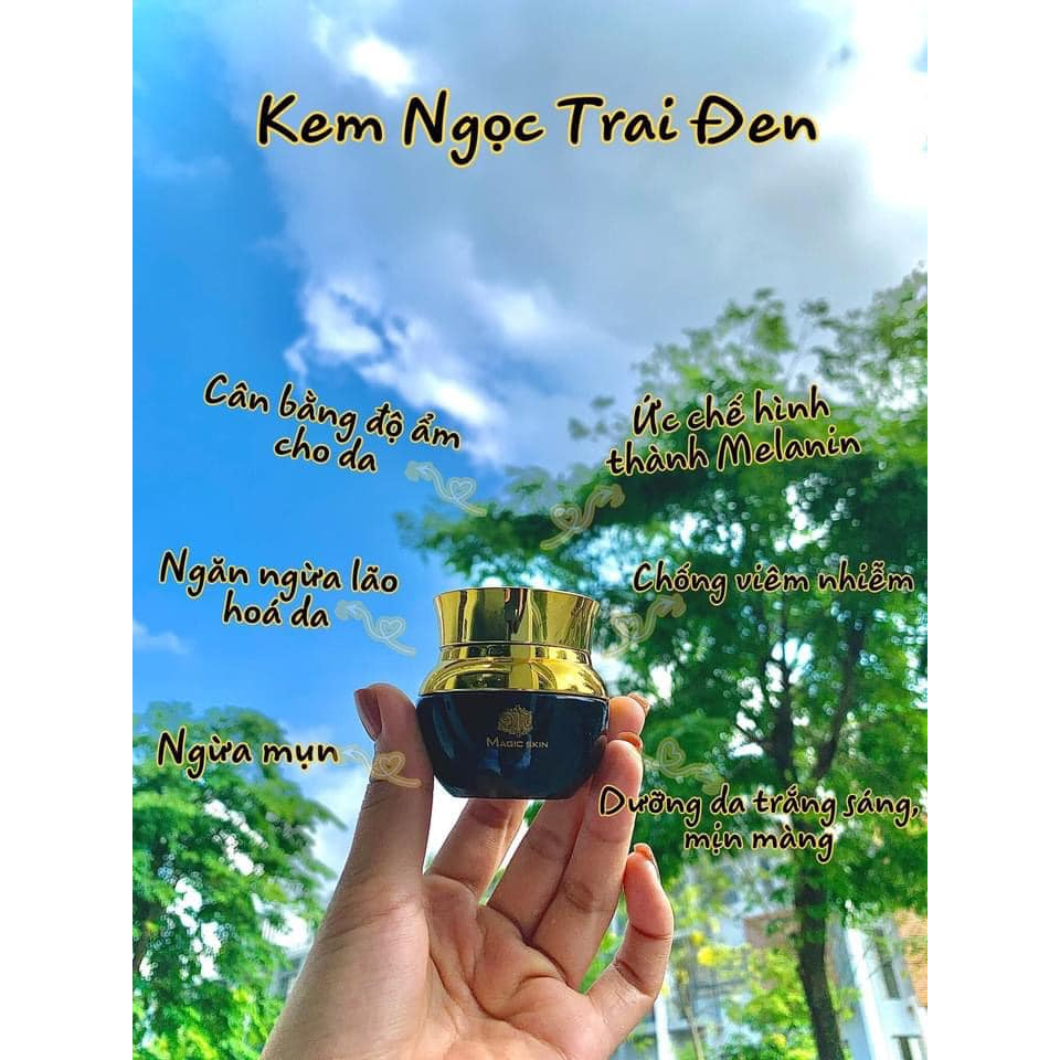 DA.TE 2025 KEM NGỌC TRAI ĐEN DƯỠNG DA BAN NGÀY CAO CẤP CHÍNH HÃNG MAGICSKIN