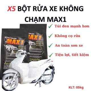 bột rửa xe bọt tuyết không chạm MAX1 (5 gói) đen to thương hiệu WASHMAX