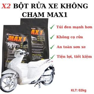 Bột rửa xe không chạm MAX1 loại đen tẩy tốt