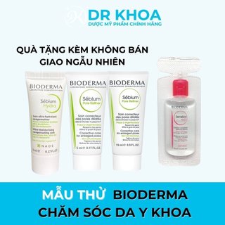 Mẫu thử ngẫu nhiên bioderma chăm sóc da mụn 5ml