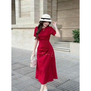 Đầm UMI xếp ly MTB