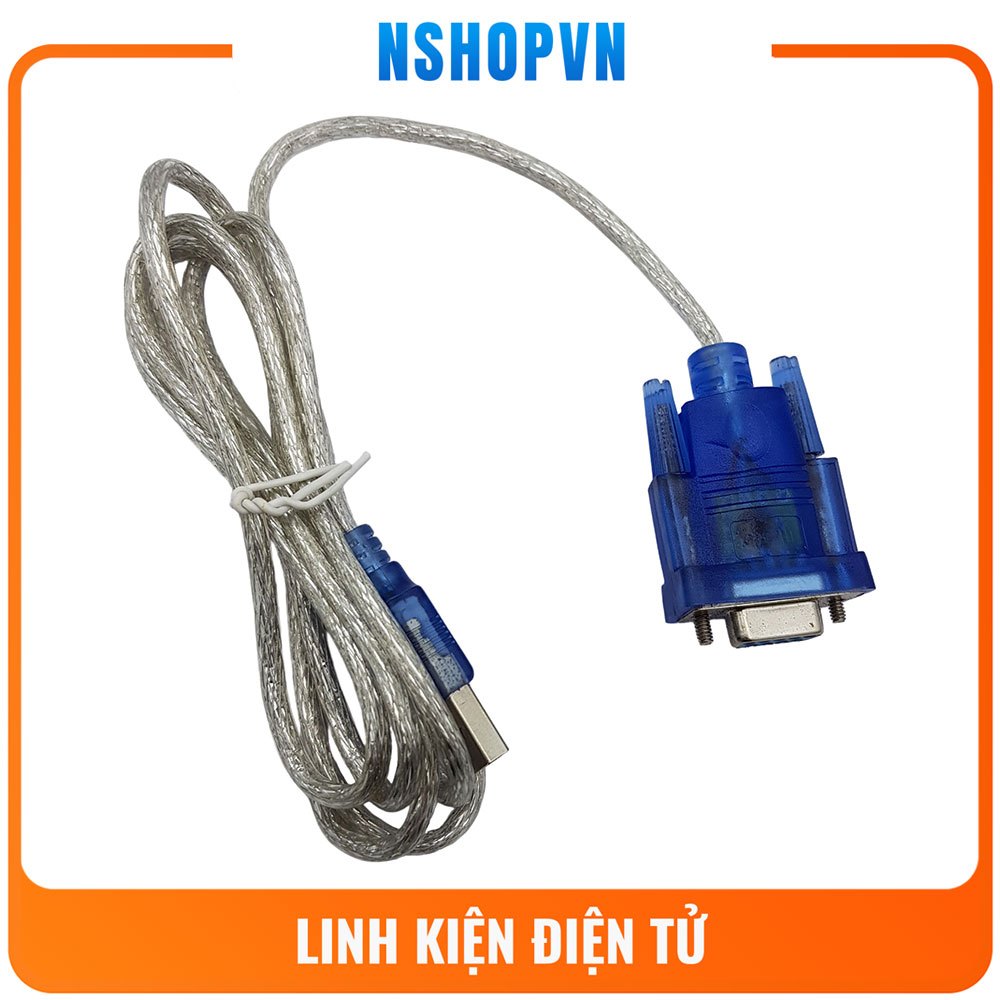Cáp chuyển đổi USB 2.0 sang RS232 DB9 đầu cái
