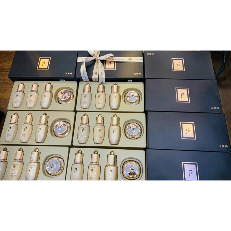 Set tái sinh Whoo Cheonyuldan Ultimate Regenerating 4 sản phẩm mẫu mới date 2026 - Chính hãng LGVina có tem