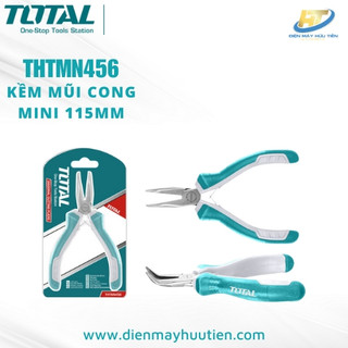 Kềm mũi cong mini 115mm total thtmn456