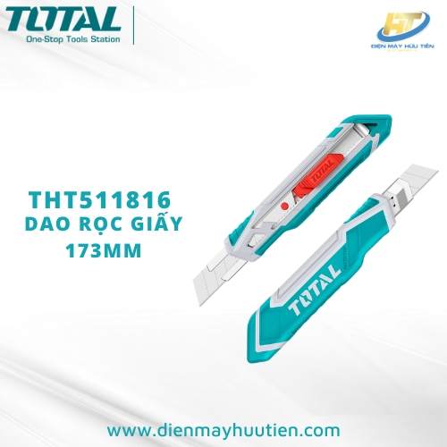 Dao rọc giấy 173mm THT511816 TOTAL