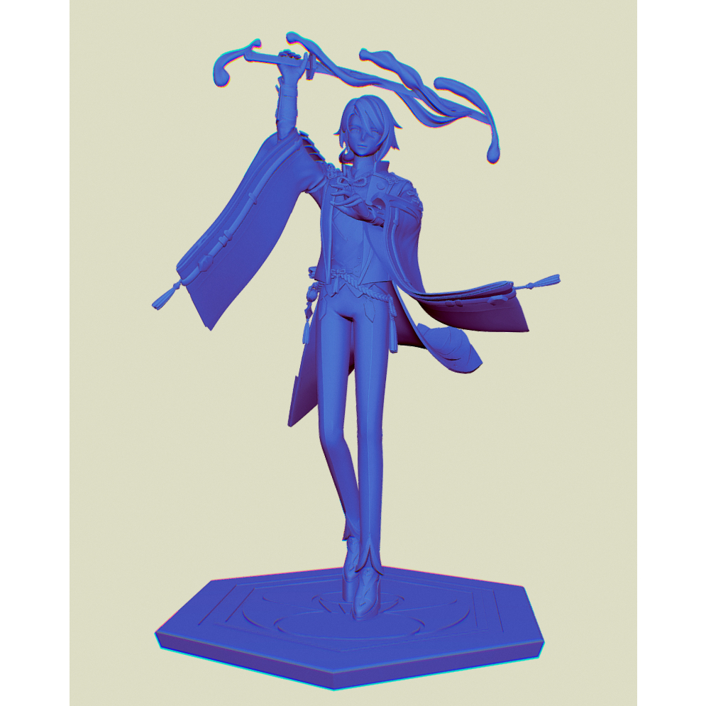 [In 3D Resin] Mô Hình Kamisato Ayato