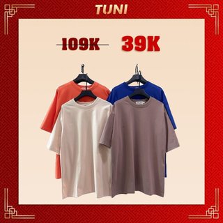 Áo thun tay lỡ unisex from rộng OVERSIZE 39K  dày dặn phong cách ulzang - Tuni Store