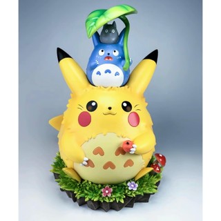 Mô hình Totoro Pikachu đáng yêu / Pokocho 🤣