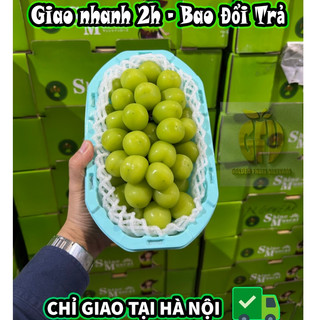 Nho sữa Golden Fruit Box hộp sang chảnh - Cứng quả - Ngọt Lịm Tim - Hoa quả nhập khẩu
