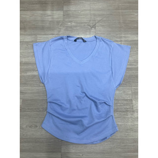 Áo Thun Cổ Tim - Chiếc ly eo - VNXK