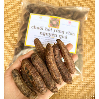 Chuối Hột Rừng chín khô nguyên quả 1kg [Chuối chín 100%]