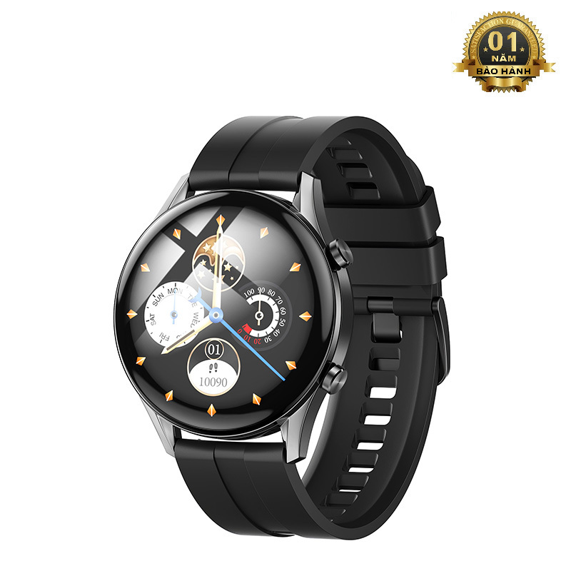Đồng hồ thông minh cho nam Hoco Y7 smart watch pin đến 7 ngày - theo dõi sức khoẻ / thiết kế sang trọng / chống nước