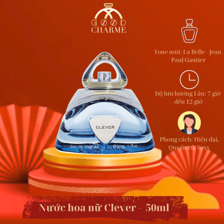 Nước Hoa Nữ Good Charme Clever Trẻ Trung Thơm Mát Năng Động Thơm Lâu 50ml