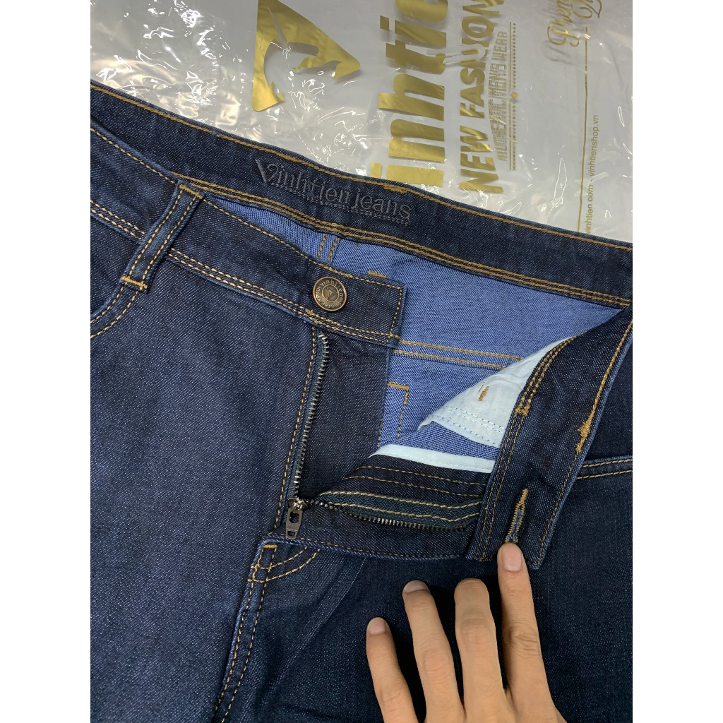Quần Jeans Cotton Vistino + Vĩnh Tiến Cao Cấp QB625