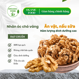 Nhân óc chó vàng SỐNG làm sữa hạt, ngũ cốc, hạt óc chó vàng tách vỏ chuẩn hàng LOẠI 1 chất lượng