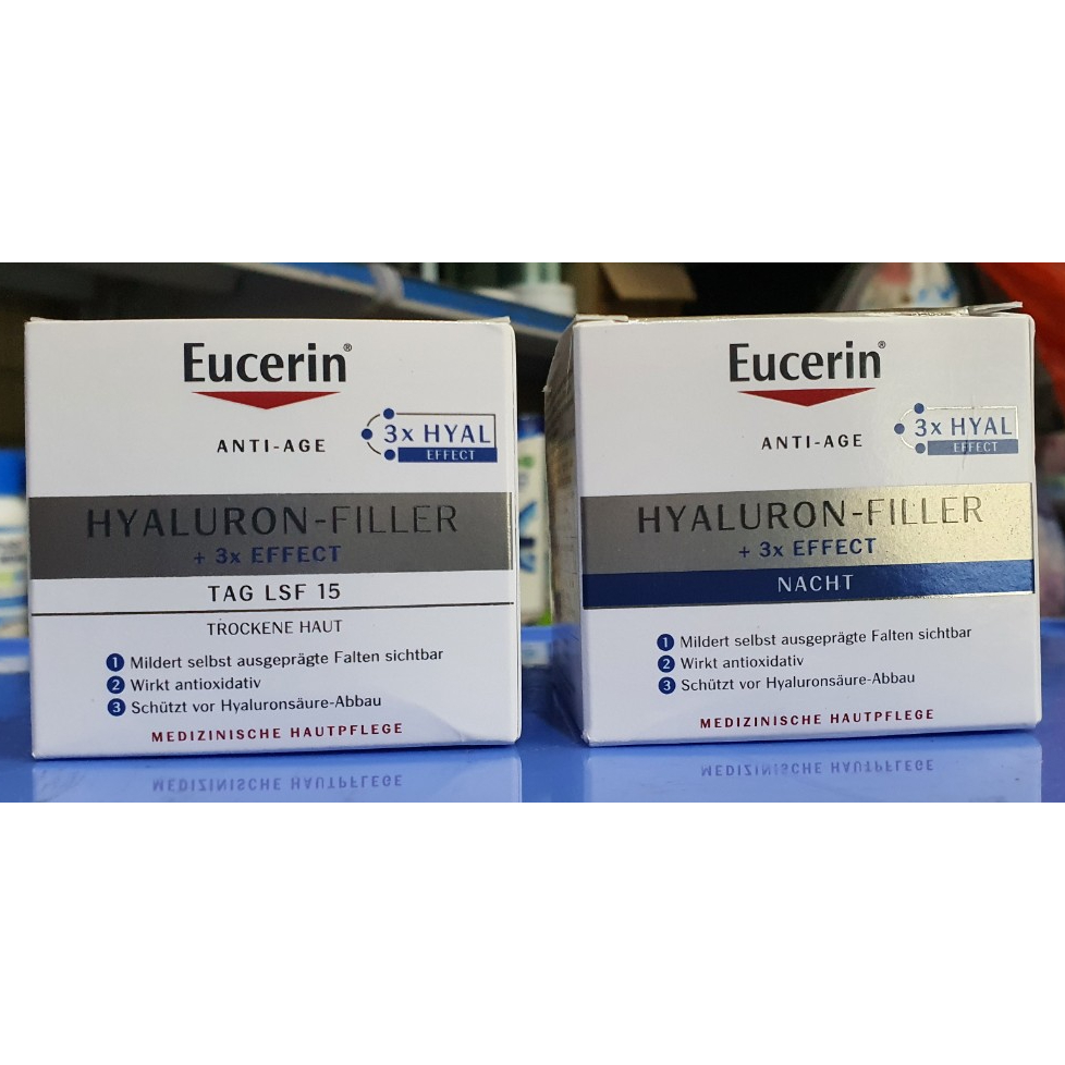 Kem dưỡng da chống lão hoá Eucerin Hyaluron Filler