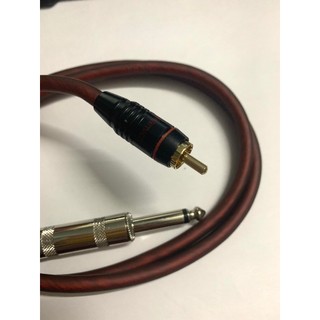 Cáp chuyển jack 6 ly ra 1 jack bông sen đực FSTAR
