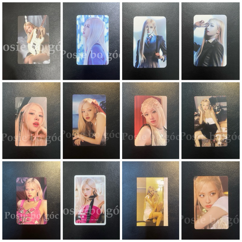 [OFFICIAL Blackpink] Card bo góc Bias R, có update card Hot