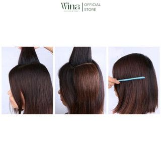 Tóc Mái Phồng Bằng Tóc Thật WINA 25cm ( 1 Bên )