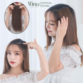 Tóc Mái Phồng Bằng Tóc Thật WINA 25cm ( 1 Bên )