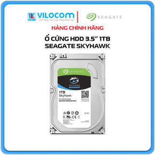 Ổ cứng HDD Seagate Skyhawk 1TB 3.5" SATA 3 - Hàng Chính Hãng