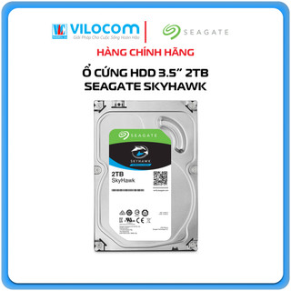 Ổ Cứng HDD Seagate Skyhawk 2TB 3.5" Sata 6Gb/s/64MB Cache/5900RPM