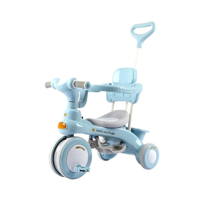 Xe Đẩy Kiêm Xe Chòi Chân, Xe Đạp 3 Bánh Có Cần Đẩy Phát Nhạc Sinh Động