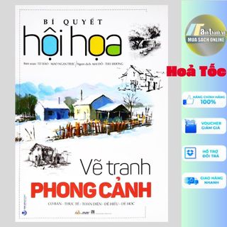 Sách - bí quyết hội họa - vẽ tranh phong cảnh