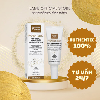 Kem đêm làm sáng da, mờ sắc tố, duy trì sau hydroquinone - martiderm pigment zero dsp renovation cream 0 - lameland