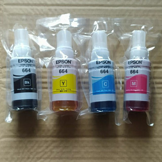 ☘️ Mực in E.p,son T664 L300 / L310 / L350 / L360 / L1300 / L100 / L120 / L200 / L210 / L565 Màu Đen