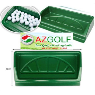 Khay nhựa đựng bóng golf 100 quả - bền đẹp tiết kiệm