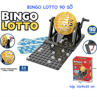 Lô tô Loto Bingo Đây⚡ 𝐅𝐑𝐄𝐄 𝐒𝐇𝐈𝐏 ⚡ 90 số và 48 thẻ - Đồ Chơi Cực HOT