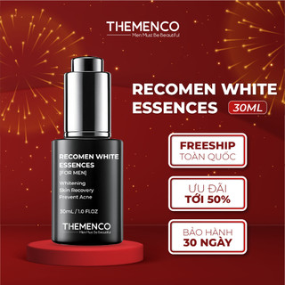 Serum Dưỡng Trắng , Phục Hồi, Kiềm Dầu và Ngừa Mụn, The Menco Recomen White Essences 30ml Dành Cho Nam Giới