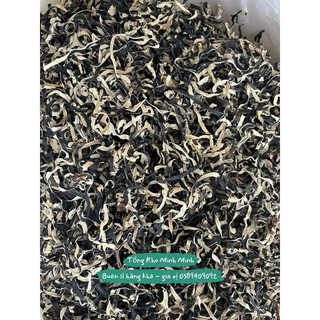 1 kg mộc nhĩ đen - nấm mèo khô thái sợi