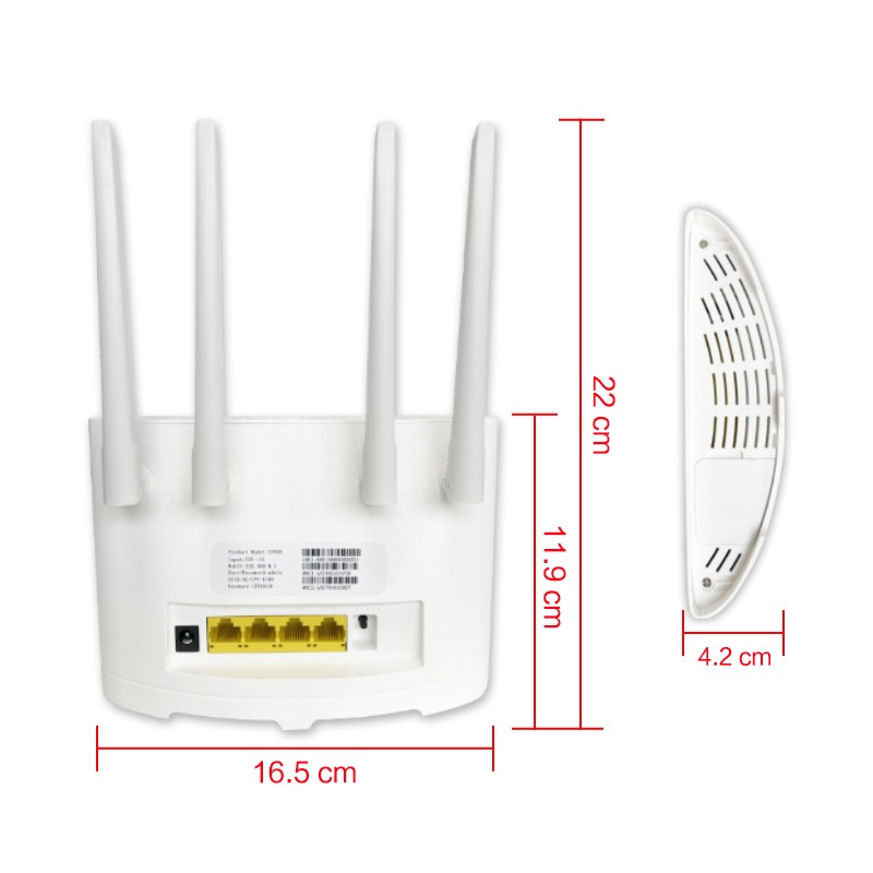 Bộ phát wifi từ sim 4G Pixlink CPE T901 Pro tốc độ cao 300Mbps, phủ sóng rộng, tích hợp 4 cổng WAN/LAN tiện dụng