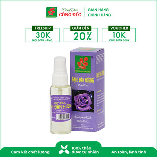 Xịt phòng Bạch Đàn Hương Công Đức chai 50ml - Giúp xịt phòng, khử mùi, khử phòng, đuổi muỗi...