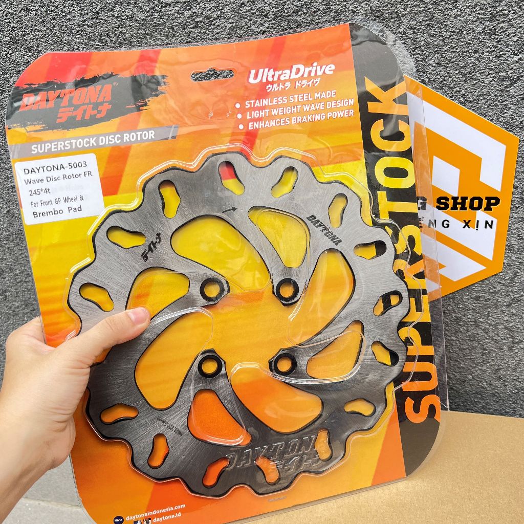 Đĩa trước Daytona size 245mm