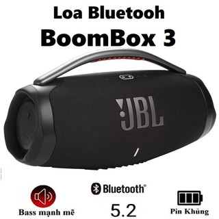 Loa bluetooth jbl boombox 3 - âm thanh siêu bass cực mạnh chống bụi và nước ip67 loa karaoke công suất cực lớn