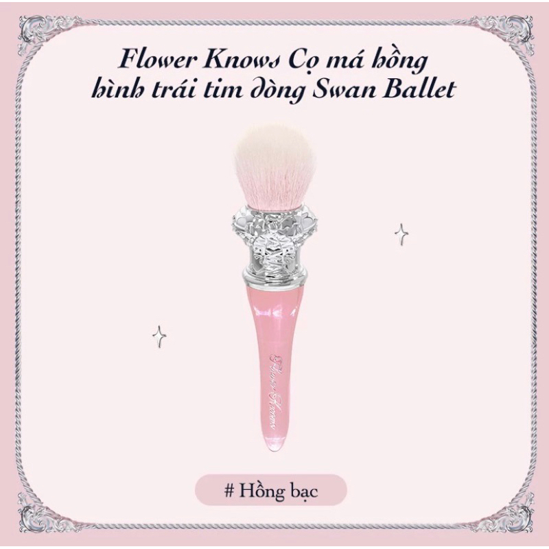 (SẴN) Cọ má hồng Swan Ballet - Flower Knows