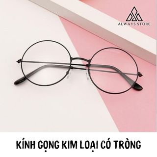 [ẢNH THẬT] Kính tròn hoá trang phù thuỷ - CÓ THỂ THAY TRÒNG CẬN